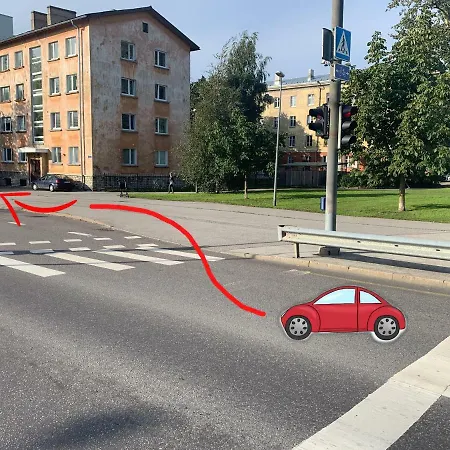 2 In The Center Of And Free Parking * 탈린